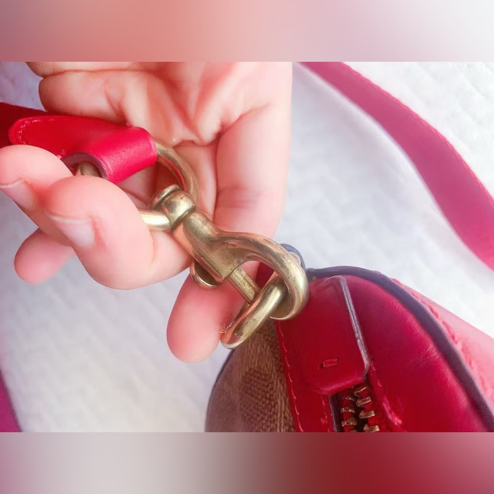 Coach Trendy graffiti designer Signature‎ Monogram Retro fanny style belt bag - Picture 6 of 15